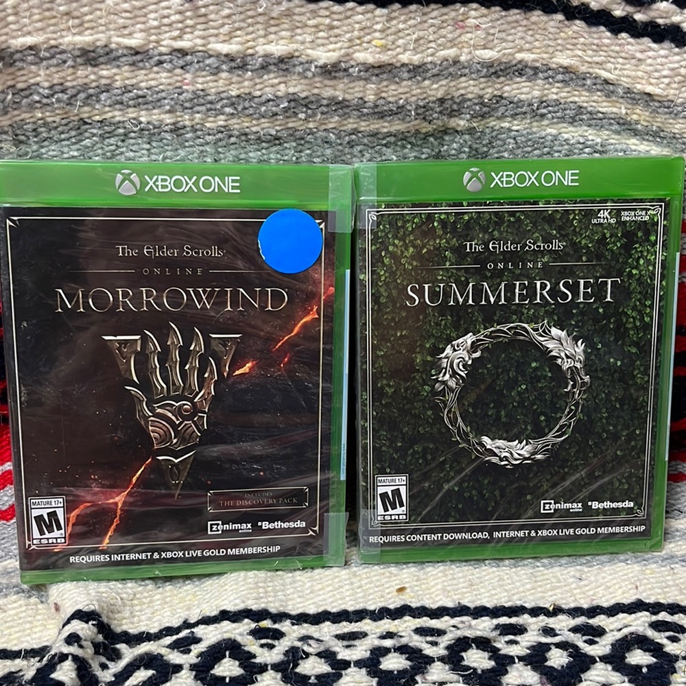 XBox One Elder Scrolls Online Morrowind and Summerset Bundle